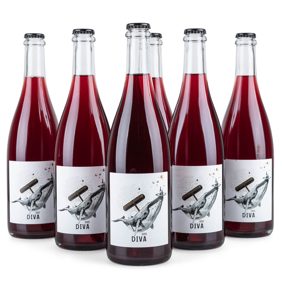 Pét Nat DIVA Sparpaket (6 Flaschen)